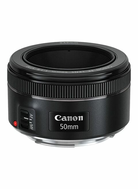 Canon Ef 50Mm F/1.8 Stm Lens For Canon Dslr Cameras Black