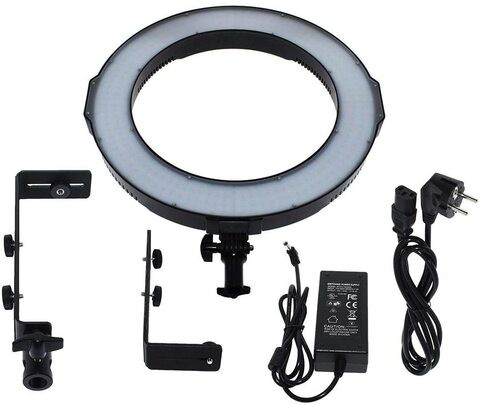 Coopic Rl-320A Bio-Color 3200K-5600K Dimmable Ring Video Light (18 Inches/46 Centimeters Outer 40W, 160 Pieces LED Smd)