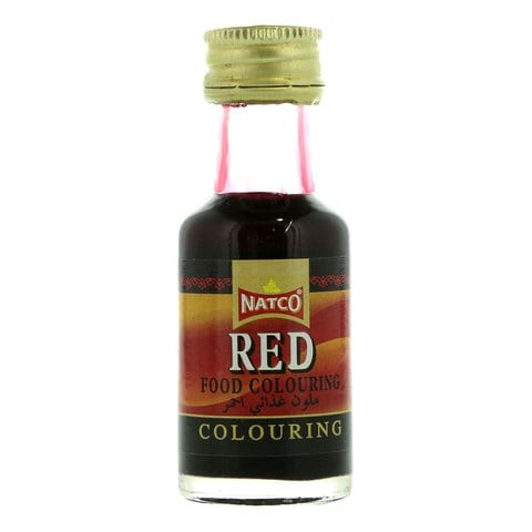 NATCO FOOD COLOUR RED 28ML