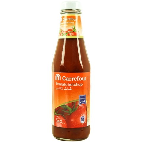 CRF KETCHUP GLASS BOTTLE 340G