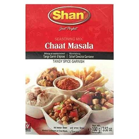 SHAN CHAAT MASALA SEASONING 100G