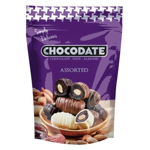 EXCLUSIV CHOCODATE AST 100G