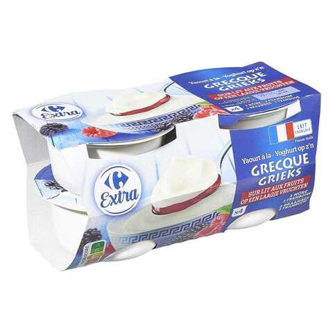  Extra Greek Red Fruit Yoghurt 150g x Pack of 4