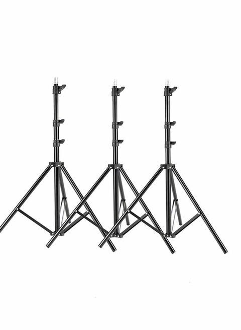 Coopic Professional Heavy Duty Light Stand Black