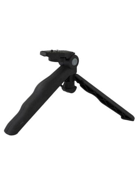 Generic - Mini Tripod Monopod For Camcorder Black