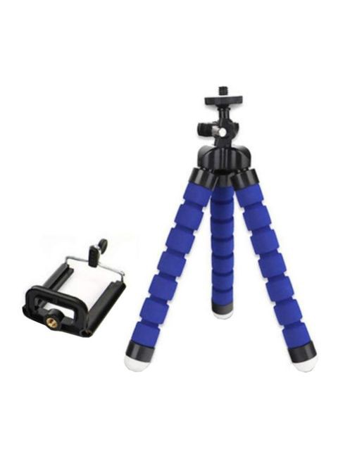 Generic - Flexible Tripod Mount Stand Blue/Black