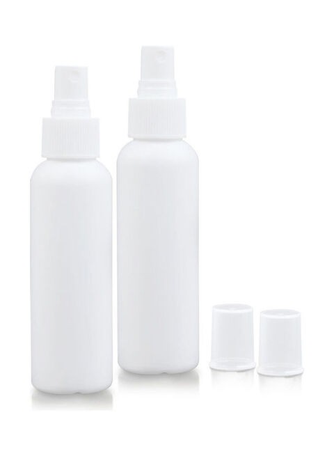 Generic 2-Piece Spray Bottle Set White