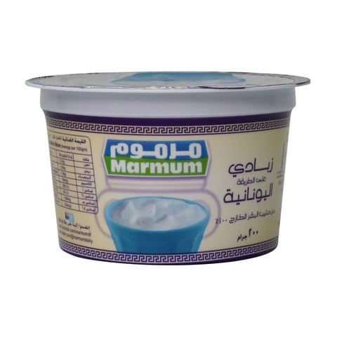 MARMUM GREEK YOGURT 200G