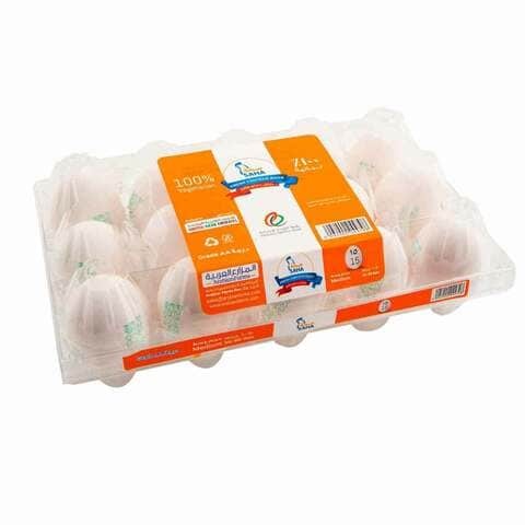 Seha Medium White Eggs - 15 Pieces