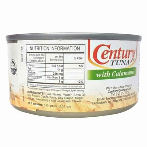 CENTURY TUNA CALAMANSI 180G