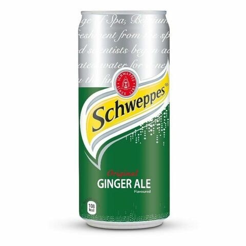 Schweppes Ginger Can 250 ml × 6