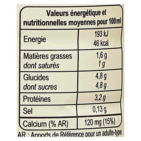 CRF UHT MILK LF BIO 1L