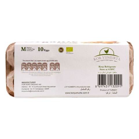 Core Yumurta Eggs Medium Brown 10 Pieces