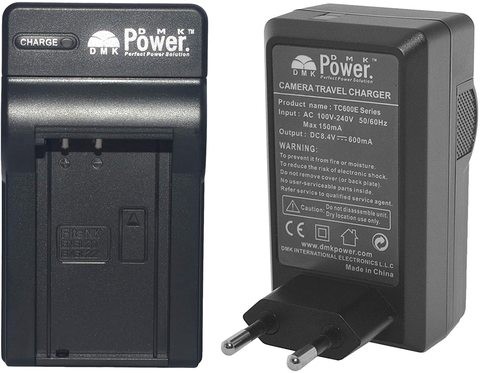 DMK Power EN-EL20 Battery Charger for Nikon Coolpix P1000, DL24-500, Coolpix A, 1AW1, 1G1, 1G2, 1G3, 1S1, 1 in 3 digital camera