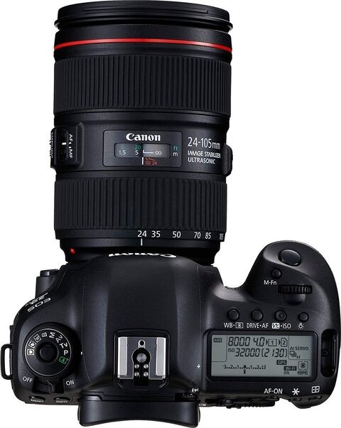 Canon EOS 5D Mark IV 24-105mm F/4L Is Ii Usm - 30.4Mp, DSLR Camera, Black