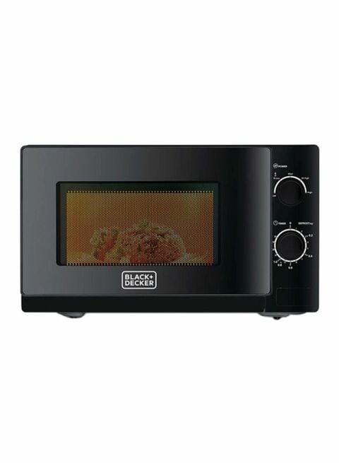 Black & Decker 20 Liter Microwave Oven - Black - Mz2020 -B5