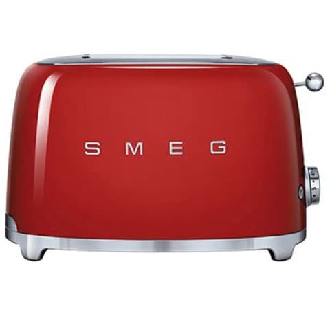 Smeg Toaster Two Slices 950 Watt TSF01RDUK