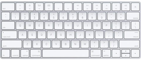 Magic Wireless Keyboard by Apple, Silver - MLA22LL/A