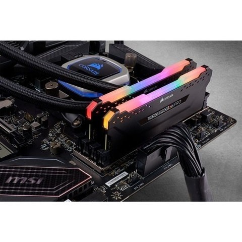 Corsair Vengeance Memory Pack (RGB Pro) 32GB (2 x 16GB) (DDR4) 3200MHz (C16) - Black