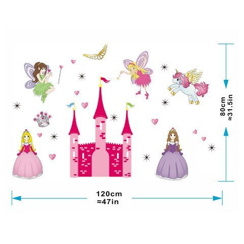 Wall sticker - large - 60 x 90 cm - STA -200 for girls