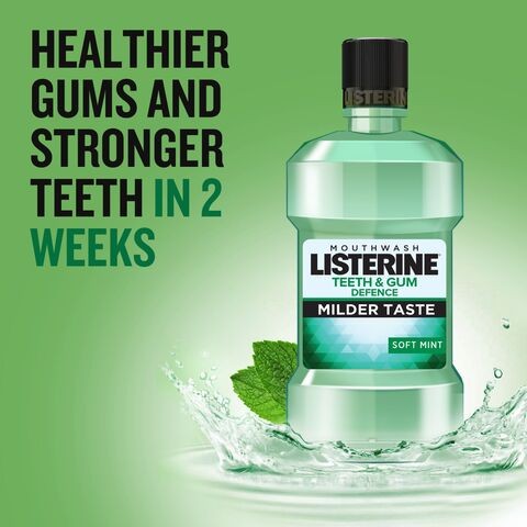 Listerine Dental Mouthwash Gm Defense 250ml