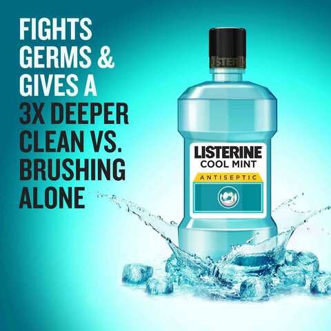 Listerine mouthwash fresh mint 250 ml