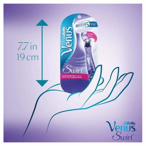 Gillette Venus Swirl Flexiball Pack for Women 4 Pieces