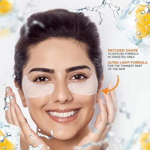 Garnier SkinActive Orange Juice Anti Dark Circles Hydrating Eye Mask 6 gm