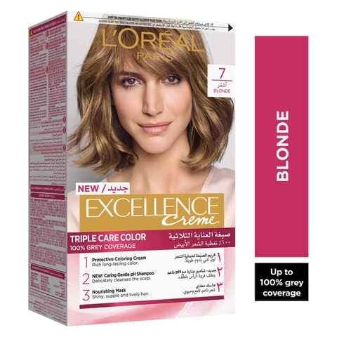 L'Oreal Paris Excellence Creme Hair Color 7 Blonde