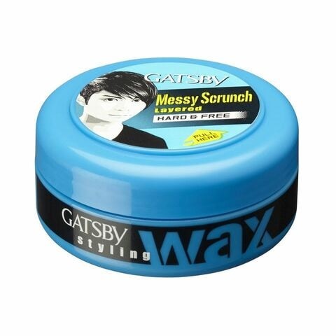 GATSBY STYLING WAX HARD&FREE 75G