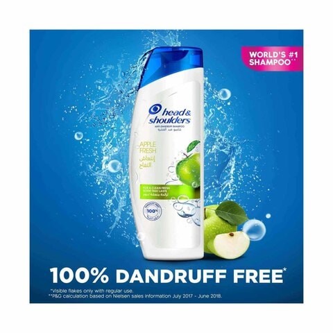 Head & Shoulders Apple Fresh Anti-Dandruff Shampoo 400ml