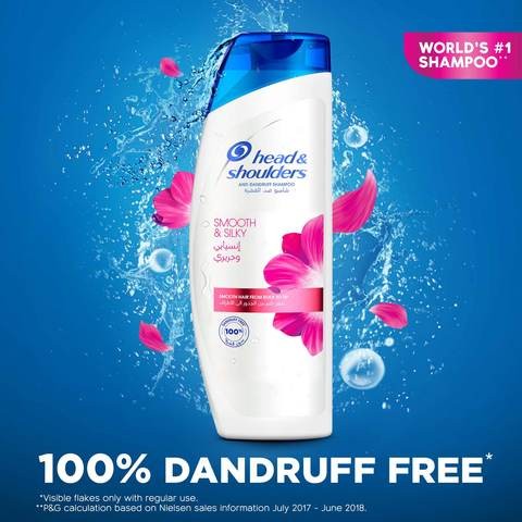 Head & Shoulders Smooth & Silky Shampoo 400ml