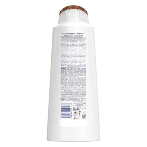 DOVE SHAMPS NOURISHOILCARE 600ML