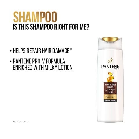 Pantene Pro-V Milky Damage Repair Shampoo 400ml