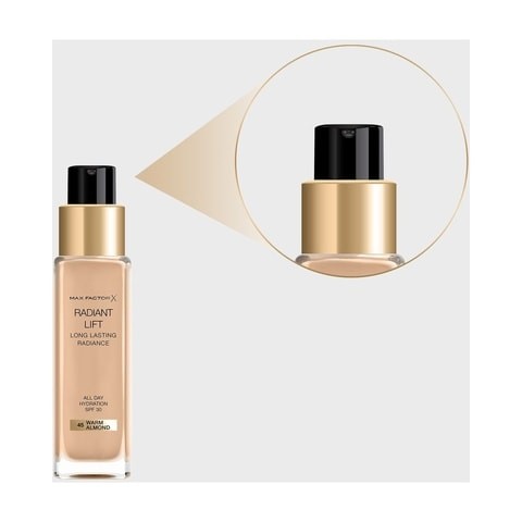 Max Factor Radiant Lift Foundation - 045 Warm Almond, 30 ml