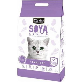 Kit Cat Soya Clump Soybean Litter &ndash; Lavender 7L