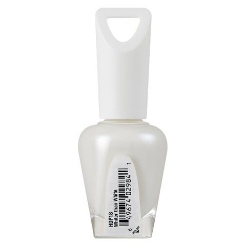 Kiss (HDP18) Matte White Nail Polish