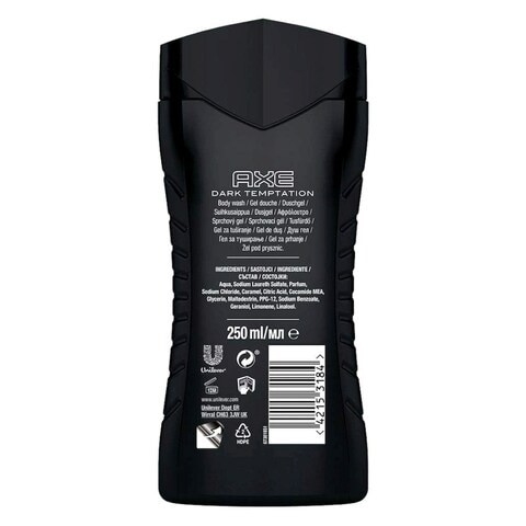 AX SHOWER GEL DARK TEMPT 250ML