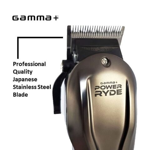 Gamma + Power Ryde ماكينة قص الشعر السلكية #RYDE