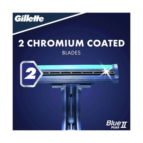 Gillette Blue 2 Plus Razor For Men 10 Pieces