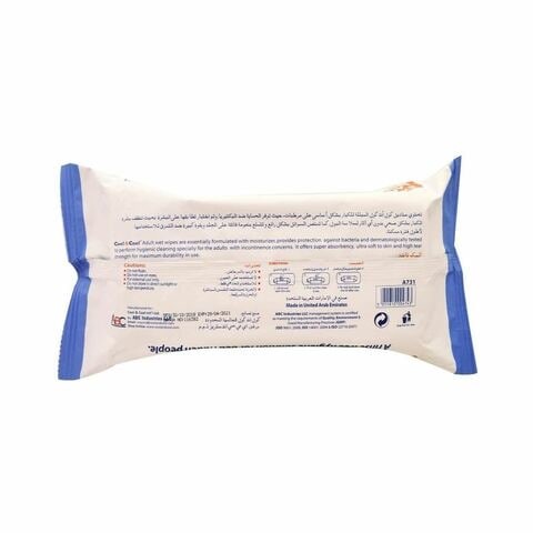 Adult Extra Large Wet Wipes 72 Pieces