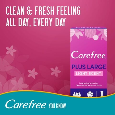 Pack of 20 Carefree Daily Pads