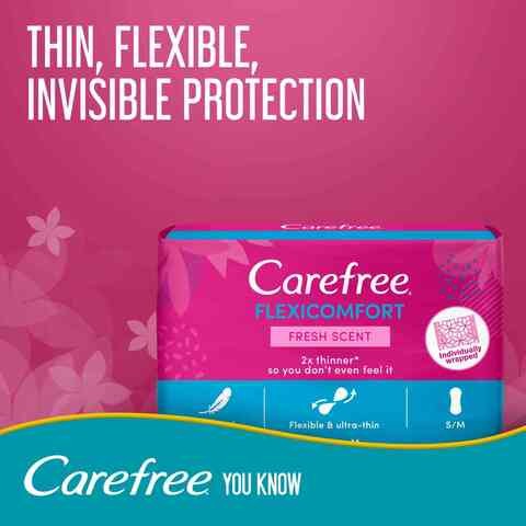 CAREFREE FLEXICOMFORTCOTTON-FRESH 4