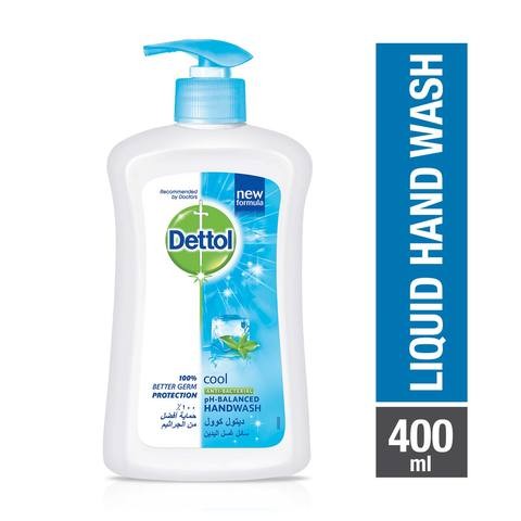 Dettol Cool Anti-Bacterial pH Hand Wash 400ml