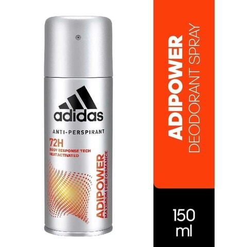 adidas antiperspirant spray 150ml