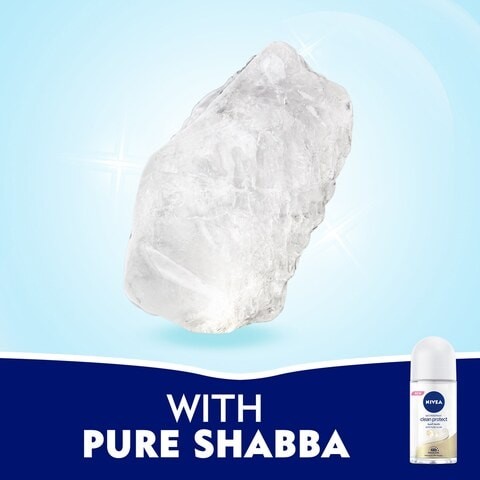 Nivea Deodorant Clean Protect Roll On With Pure Sheba For Women 50 ml