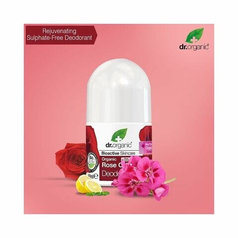 Dr. Organic Rose Deodorant Ml