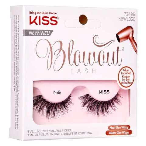 Kiss Pixi KBLW03C False Eyelashes, Black