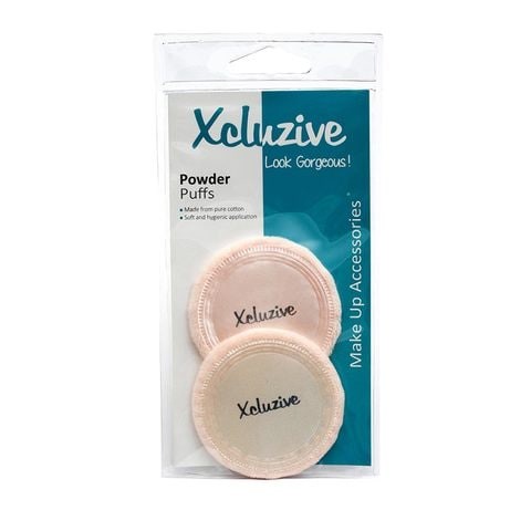 XCLUSIVE COMPACT POWDER PUFFS X2