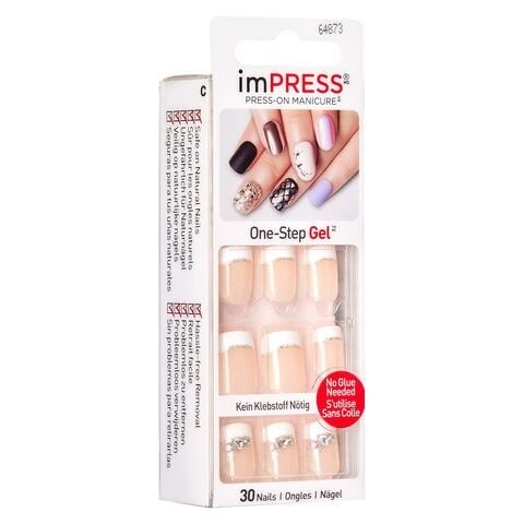 Empress Short Length False Nails - Multi Color, 24 Pieces